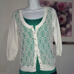 Crochet Cardigan Size S.